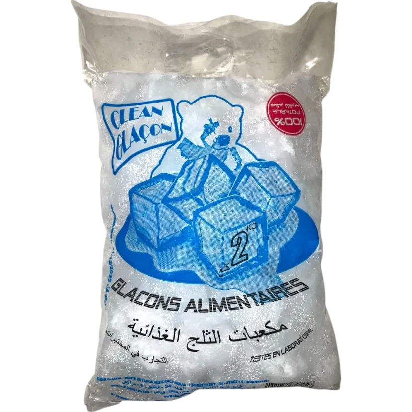 Glaçons alimentaires 2kg - CLEAN
