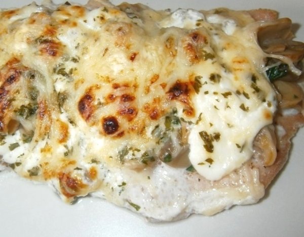 Escalope de Poulet Gratiné