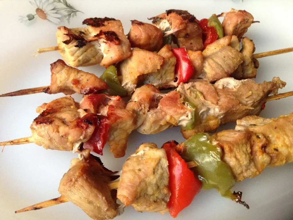 Brochette de dinde
