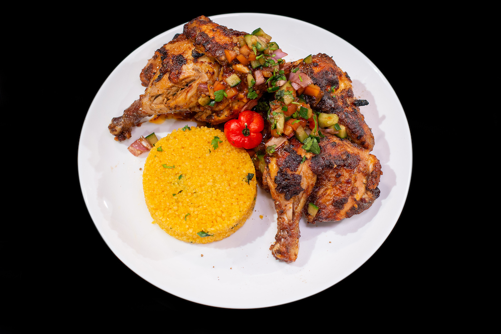 Poulet braisée